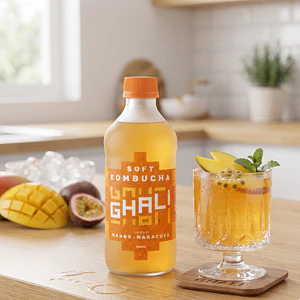 Kombucha Mango Maracuya 500cc - Ghali