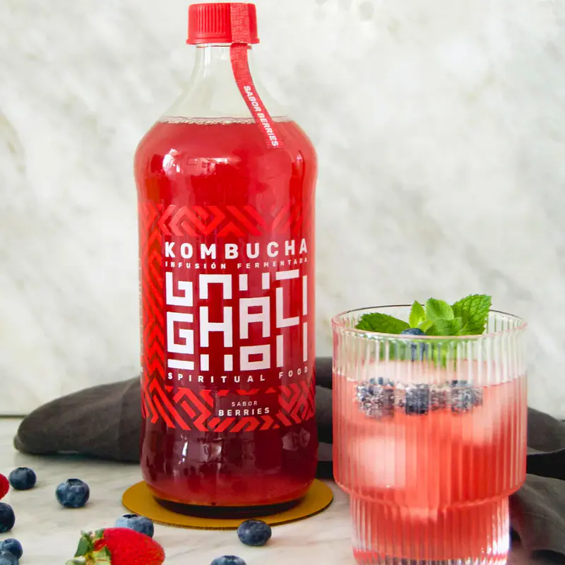 Kombucha Soft Berries 1 L - Ghali 2