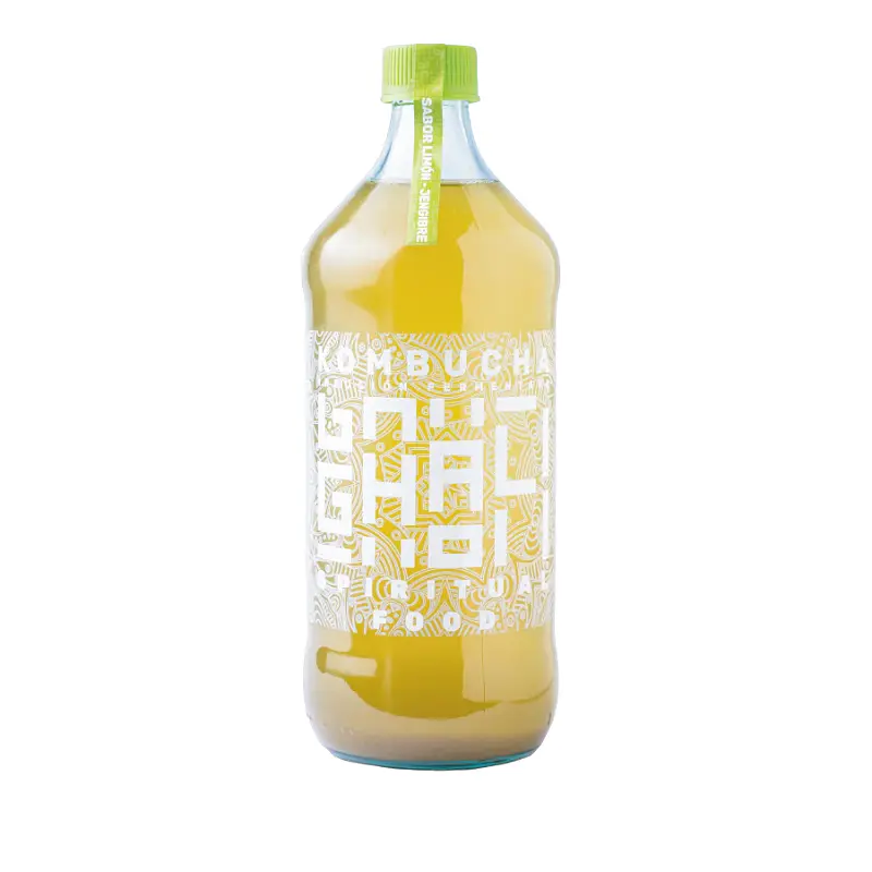 Kombucha Limón Jengibre 1L - Ghali 1