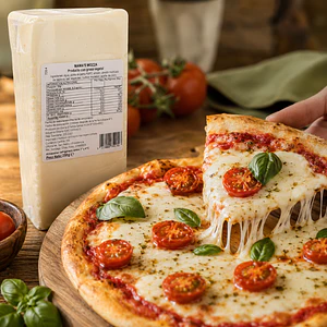 Caja 5 Barras Queso Vegetal Mozzarella 2,5k - Mama's Mozza