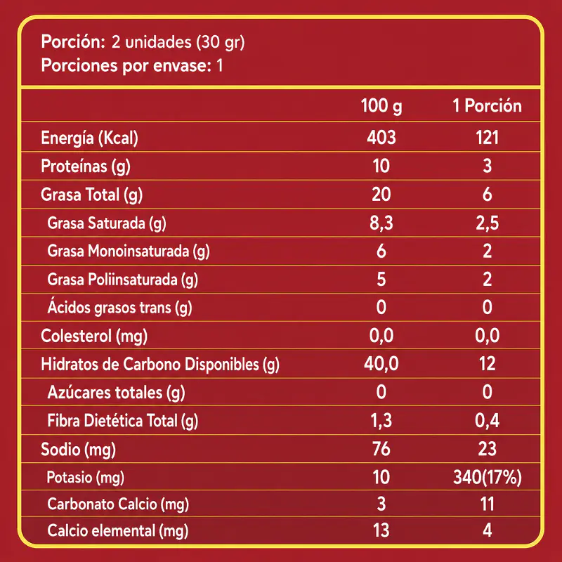 Super Galleta 45g - Super Snack 3