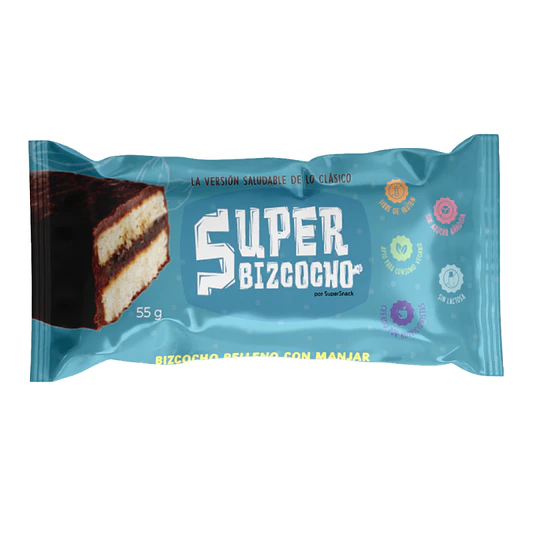 Super Bizcocho 55g - Super Snack  1