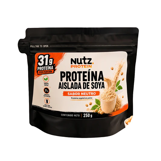 Proteína de Soya Polvo 250g - Nutz 1