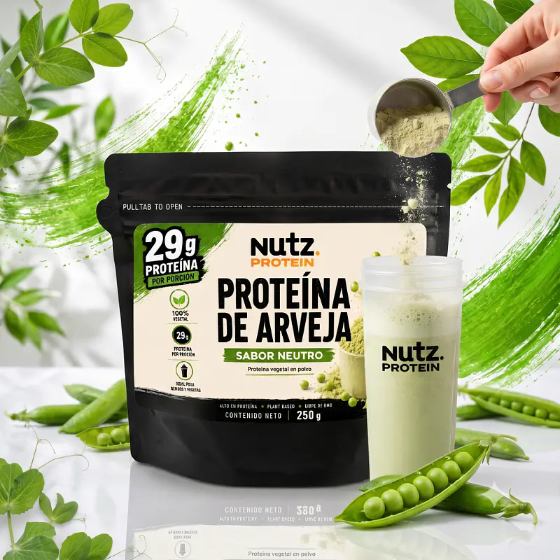 Proteína de Arveja Polvo 250g - Nutz 2