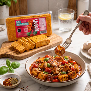 Tofu Tomate Albhaca 1K - Vefun