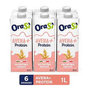 Pack Bebida Vegetal de Avena Protein 6u - Orasi 