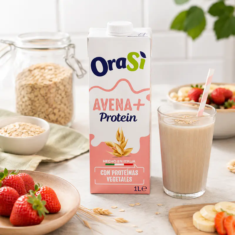 Pack Bebida Vegetal de Avena Protein 6u - Orasi  2