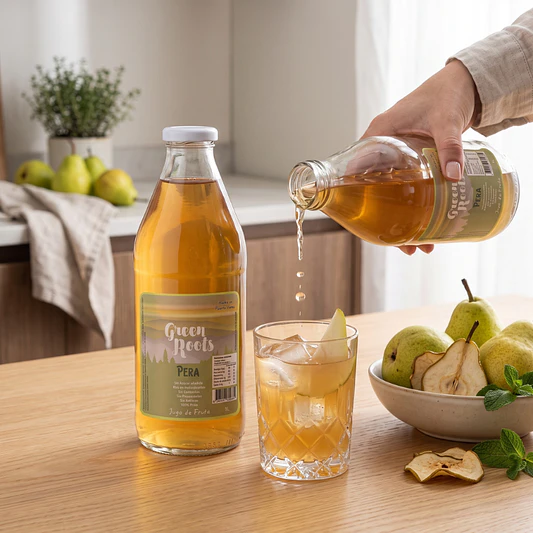Jugo Natural de Pera 1L - Green Roots 2