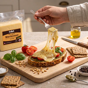 Queso Vegetal Mantecoso Laminado 200g - Cabba Foods