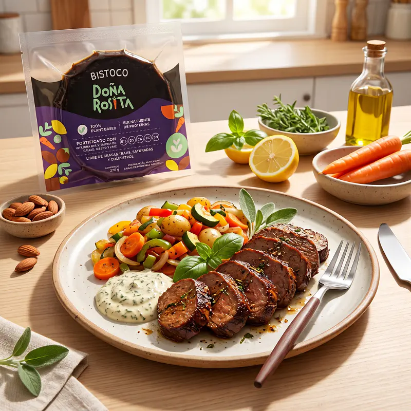 Bistec Seitán 270g - Doña Rosita  2