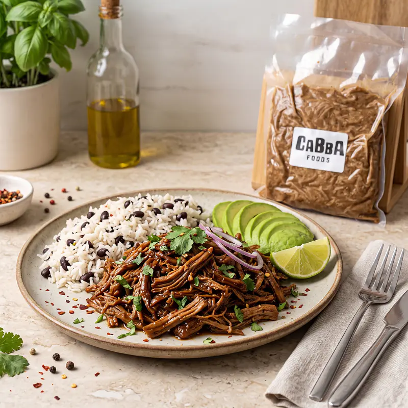 Mechada Seitán 500g - Cabba Foods 2