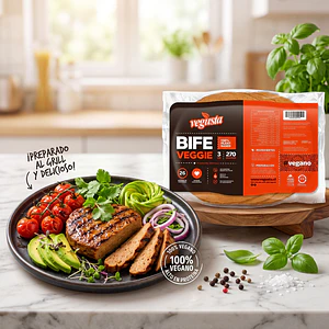 Bife Veggie 270g - Vegusta