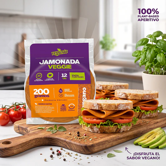 Jamonada Veggie 200g - Vegusta  2