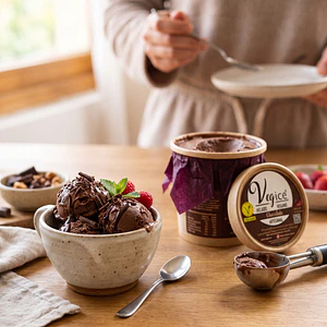 Helado Vegano de Chocolate 240cc - Vegice 