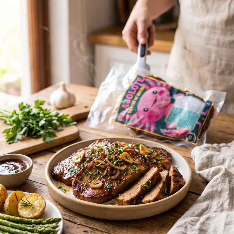 Filete de Seitán 200g - El Ajolote  2