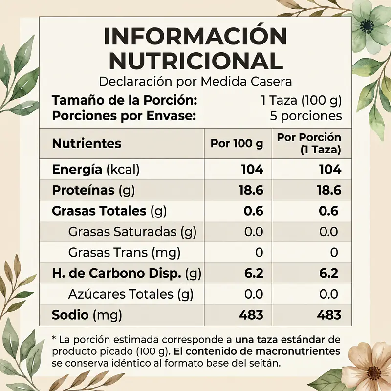 Filete de Seitán 200g - El Ajolote  3