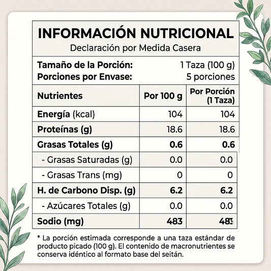 Seitán Chimichurri 500g - El Ajolote  3