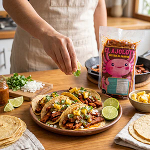 Seitán al Pastor 500g - El Ajolote 