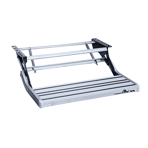 Pisadera plegable manual de un peldaño para casas rodantes, motorhomes, campers