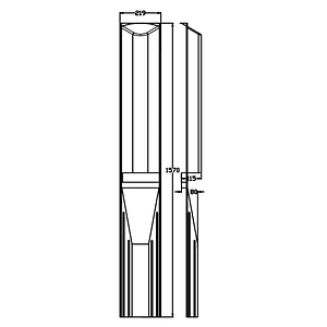Esquinero para cabina de ducha