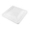 Tapa de claraboya tipo Ventline color blanco 360x360 mm (14x14