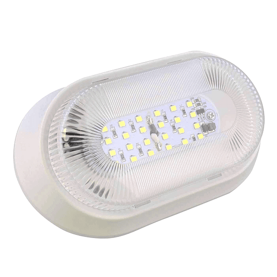 Foco LED 12/24V para exterior blanco