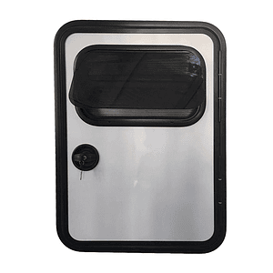 Puerta derecha (copiloto) para minicamper, teardrop, trailer, carro de arrastre