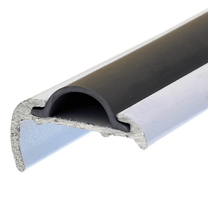 Perfil J de aluminio blanco cubre uniones (5,5 mts) 3