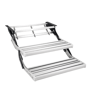 Pisadera plegable doble peldaño antideslizante