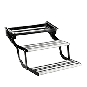 Pisadera eléctrica plegable 12V dos peldaños y luz led