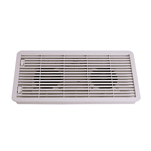Ventilación para refrigerador blanca con extractores 12V