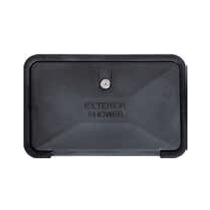 Ducha exterior negra para casa rodante, carro offroad, motorhome