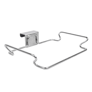 Colgador para bolsas o toallas en acero inoxidable