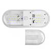 Foco LED 12/24V doble con interruptor blanco