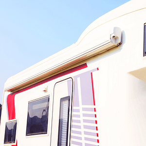 Toldo lateral cassette 3.50x2.50 mts blanco