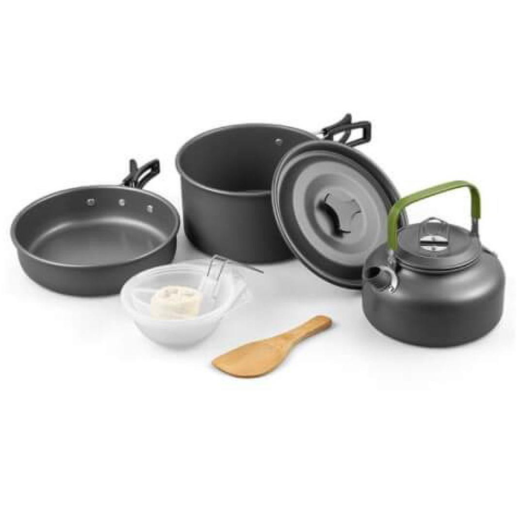 Ensemble Cuisinier De Camp Vintage 4 Pièces SIGG TOURIST CAMPING RANDONNÉE SAC À DOS