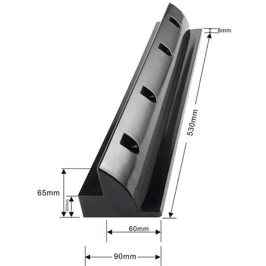 Juego de soportes de techo para Panel Solar