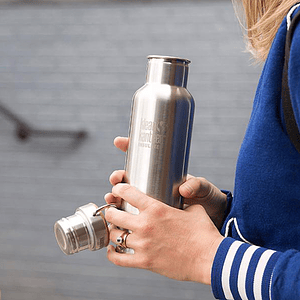 Botella Térmica Reflect 592 ML con Tapa Bambú