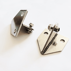 Par de soportes para escalera telescópica