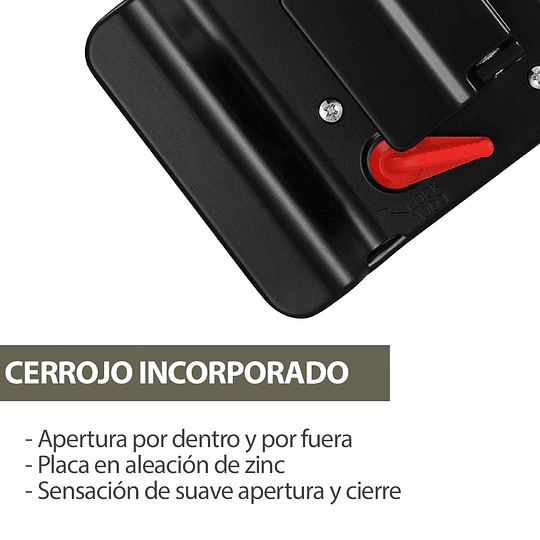 Cerradura chapa cromada para RV, Teardrop, Trailer, Casa Rodante, Motorhome