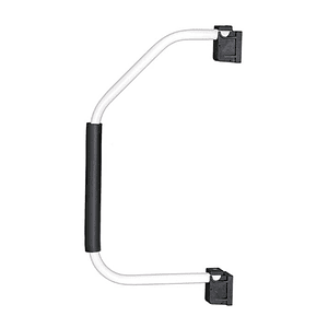 Manilla pasamanos de acceso grande para casa rodante, camper, motorhome blanca