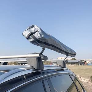 Ducha o vestidor tipo toldo lateral para vehículos 