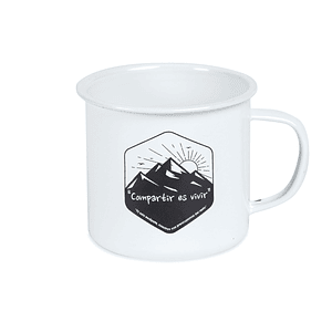 Tazón de camping blanco Maipo 480ml