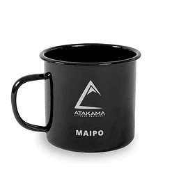 Tazón de camping negro Maipo 480ml