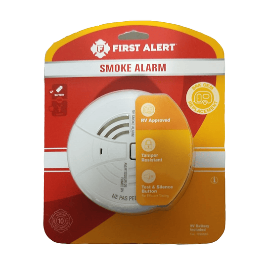 Detector de Humo First Alert para casa rodante