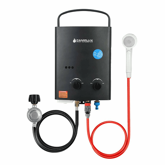 Calentador instantáneo de agua portátil 5L negro