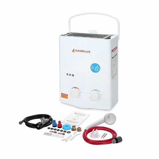 Calentador instantáneo de agua portátil 5L blanco