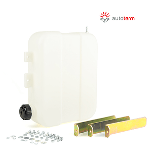 Estanque de combustible blanco con kit de instalación 7 litros