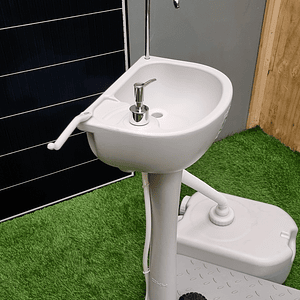 Kit Lavamanos Portátil 40L + Estanque 24L ViveCampers