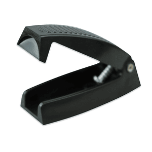 Sujetador tipo pinza para puerta negro